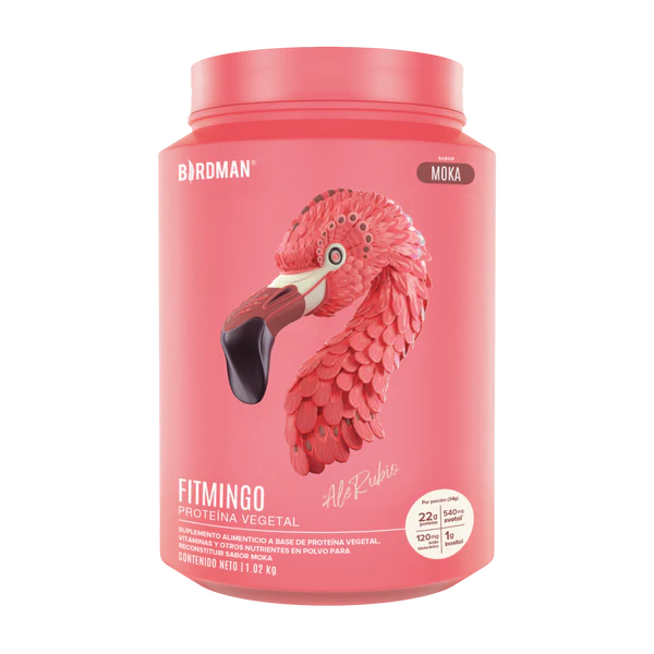 BIRDMAN | Fitmingo Proteína Vegetal 1.02 kg - Moka