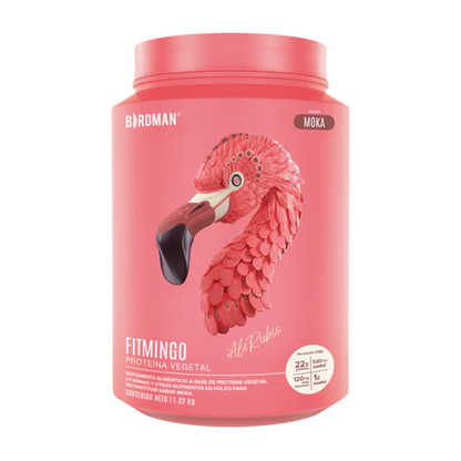 BIRDMAN | Fitmingo Proteína Vegetal 1.02 kg - Moka