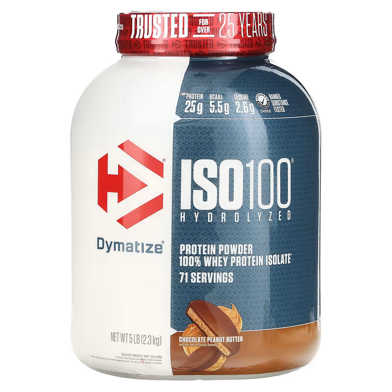 DYMATIZE | ISO 100 5 lbs - Chocolate Peanut Butter