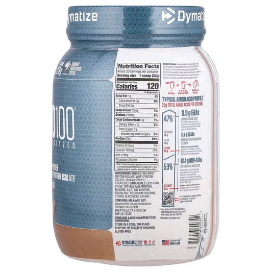 DYMATIZE | ISO 100 1.4 lbs - Fudge Brownie