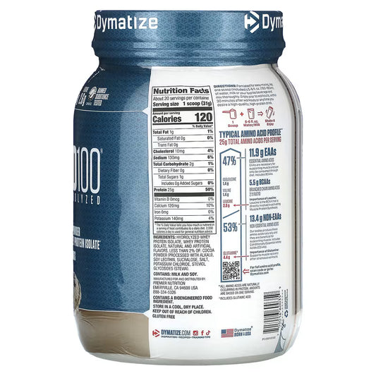 DYMATIZE | ISO 100 1.4 lbs - Cookies and Cream
