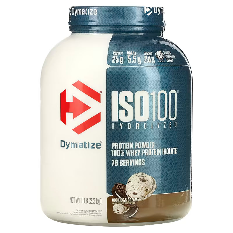 DYMATIZE | ISO 100 5 lbs - Cookies and Cream
