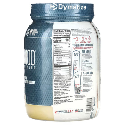 DYMATIZE | ISO 100 1.3 lbs - Vainilla Gourmet