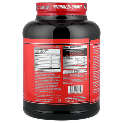 MUSCLEMEDS | Carnivor Beef Protein 4 lbs - Vainilla Caramel