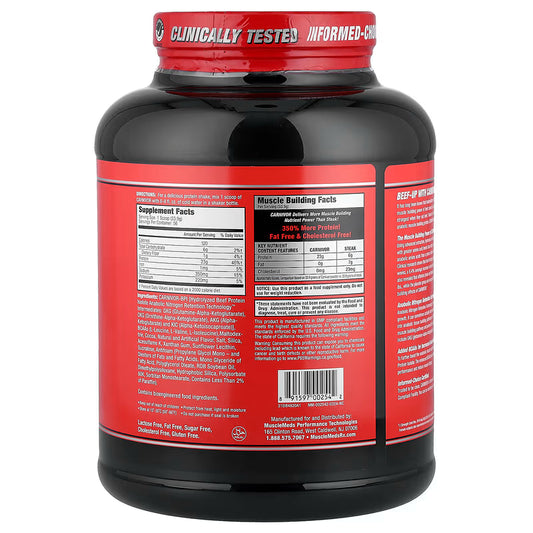 MUSCLEMEDS | Carnivor Beef Protein 4 lbs - Choco Peanut Butter