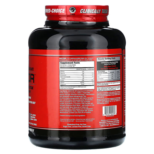 MUSCLEMEDS | Carnivor Beef Protein 4 lbs - Fruit Punch