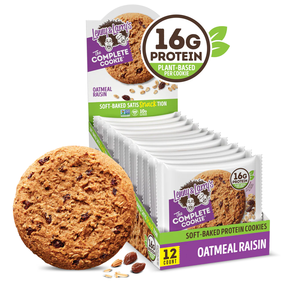 LENNY & LARRY´S | The Complete Cookies 12 pza - Oatmeal Raisin