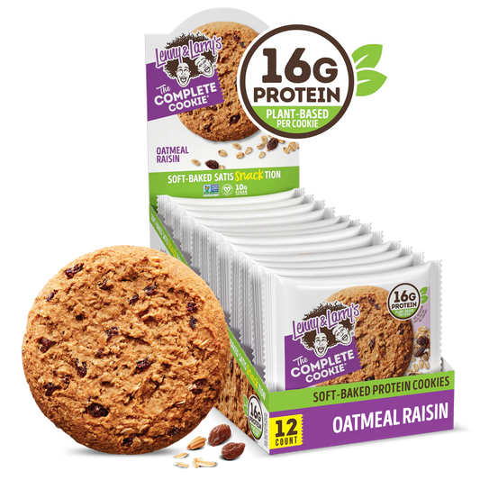 LENNY & LARRY´S | The Complete Cookies 12 pza - Oatmeal Raisin