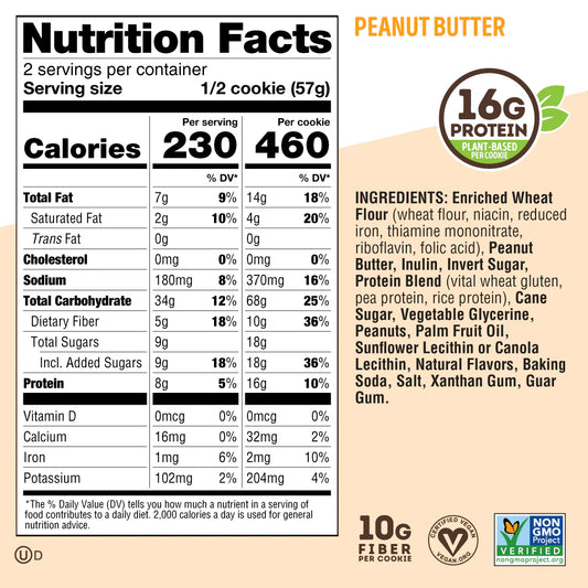 LENNY & LARRY´S | The Complete Cookies 12 pza - Peanut Butter