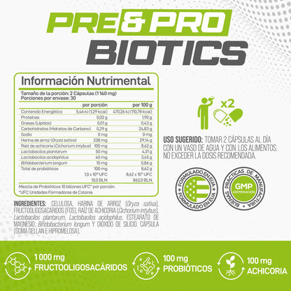 FORZAGEN | Probióticos y Prebióticos - 60 caps