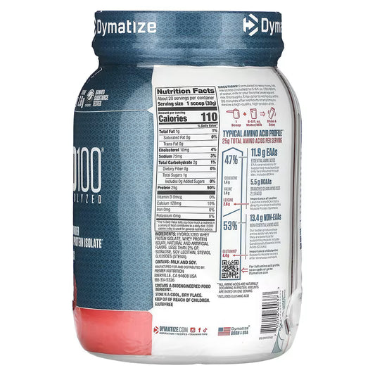 DYMATIZE | ISO 100 5 lbs - Strawberry