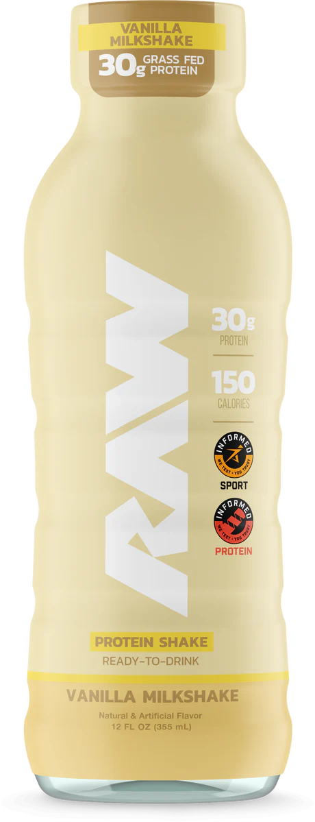 RAW | Proteína RTD - Vainilla 12 pza